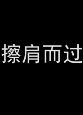擦肩而过